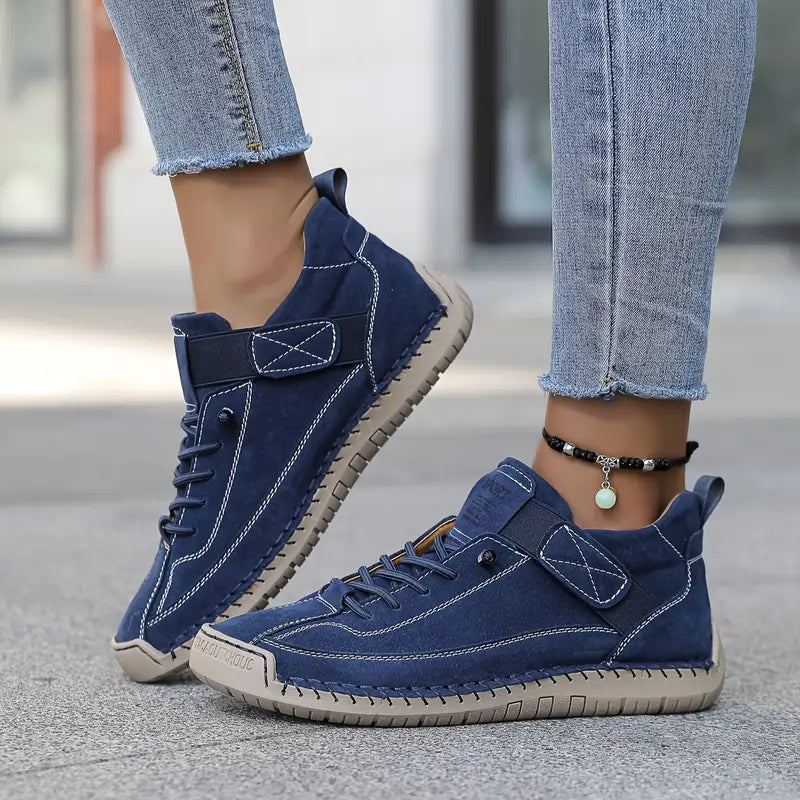 Aure Paris Women's Leather Sneakers – Soft Comfort