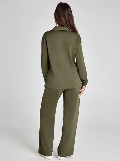 Travel Sets for Women 2 Piece Sets Outfits Casual Long Sleeve Sweatsuits