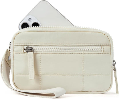 🎁 Puffer Wristlet Wallet Fits Phone