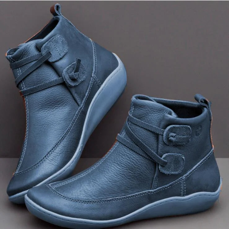 Women'S Vintage Casual Short Ankle Boots(🔥BUY 2 FREE SHIPPING🔥)