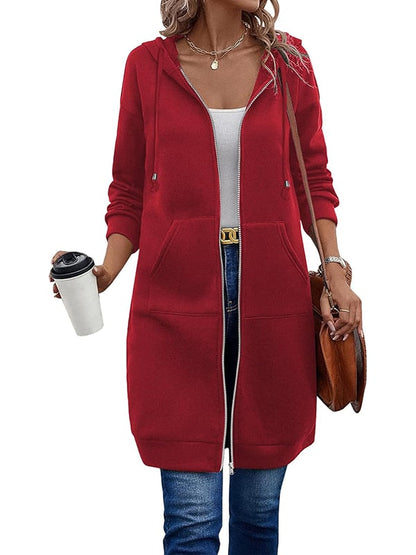 🔥Women's Zip-Up Fleece Hoodies
