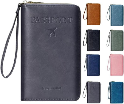 Multi-Functional RFID Passport Wallet