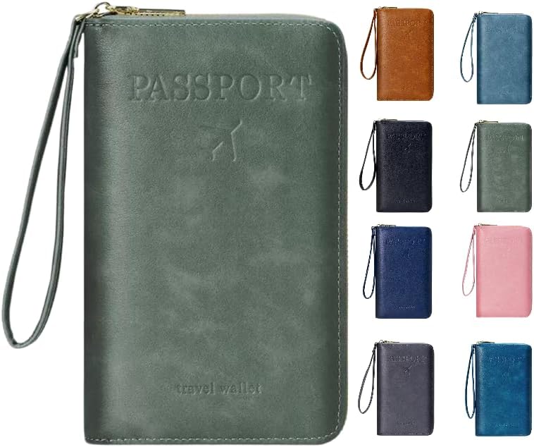 Multi-Functional RFID Passport Wallet