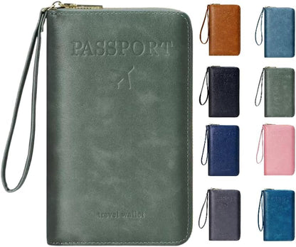 Multi-Functional RFID Passport Wallet