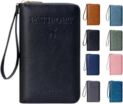 Multi-Functional RFID Passport Wallet
