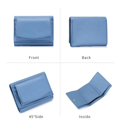 ✨Last Day 49% OFF✨New Genuine Leather RFID Blocking Card Holder Organizer Pocket Mini Wallet Buy 2 Get Free Shipping Today