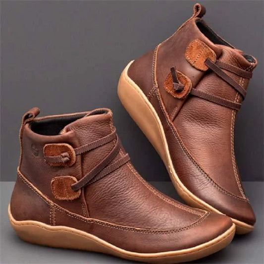 Women'S Vintage Casual Short Ankle Boots(🔥BUY 2 FREE SHIPPING🔥)