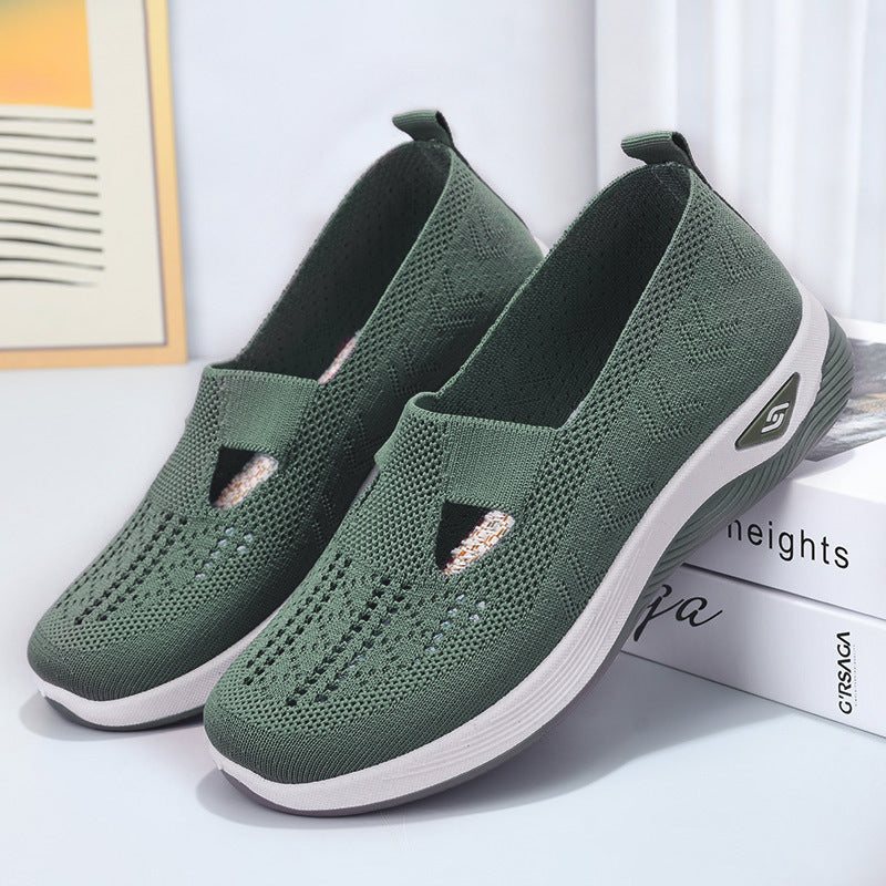 Women's Woven Orthopedic Breathable Soft Shoes