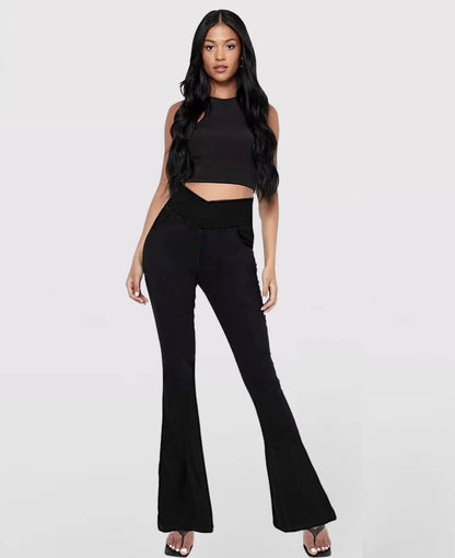 Jeans High Waisted Crossover
