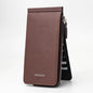 Unisex Long Wallet Zipper Pocket 1 zipper slot , 26 card slot