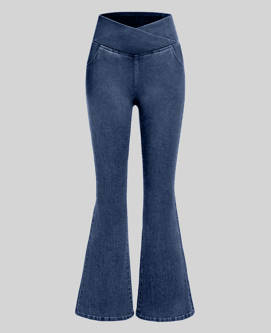 Jeans High Waisted Crossover