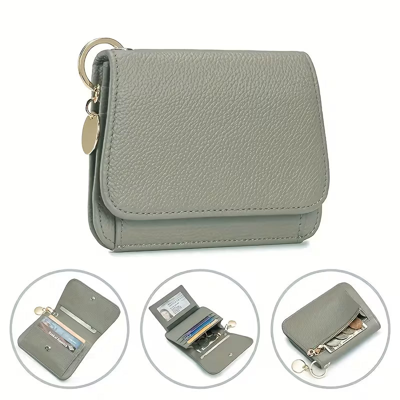 Aure Paris RFID Blocking Leather Wallet with Card Holder & Coin Pocket