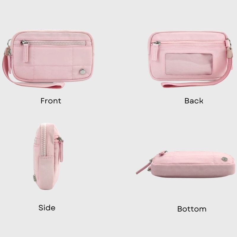 🎁 Puffer Wristlet Wallet Fits Phone