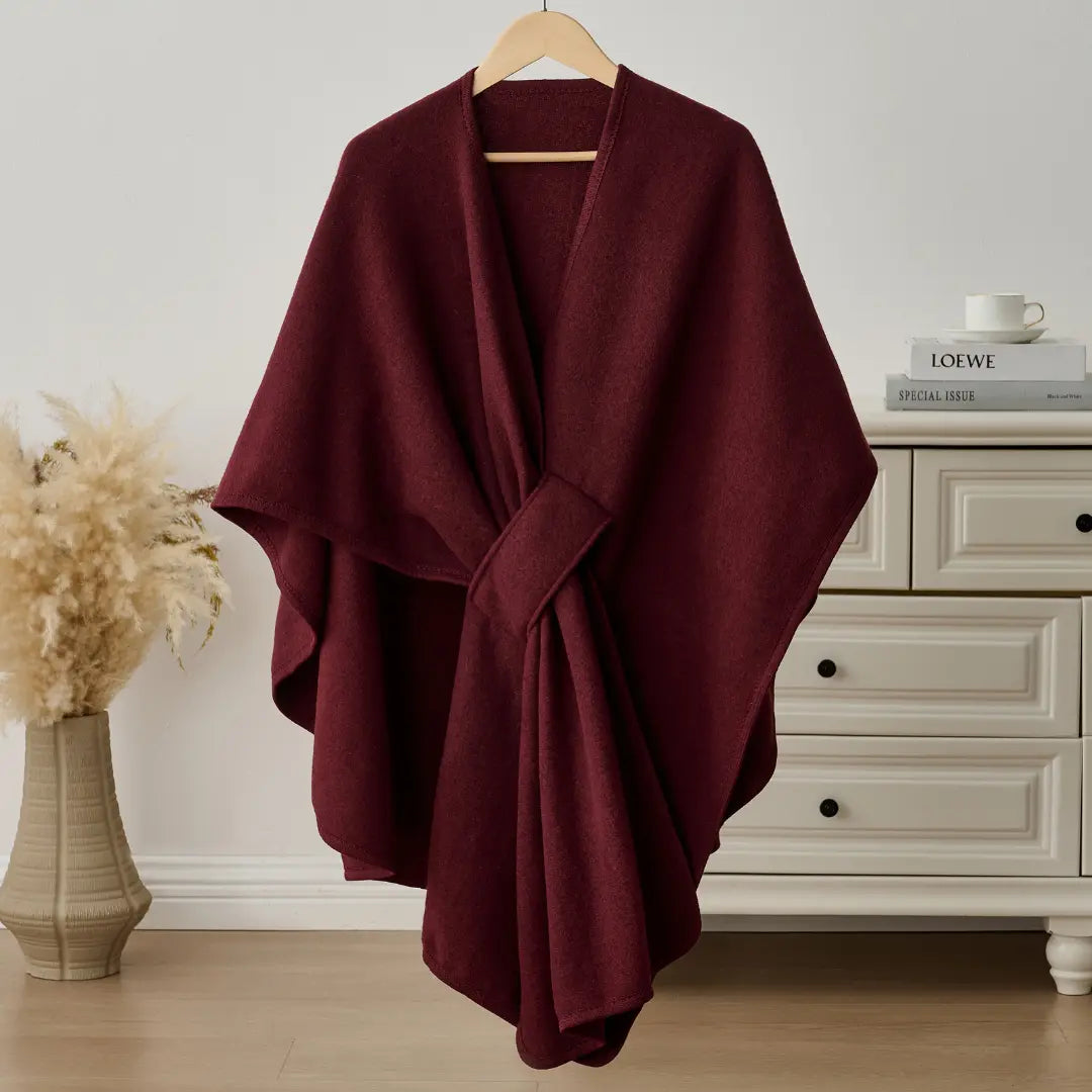 The Fleece Drape Shawl