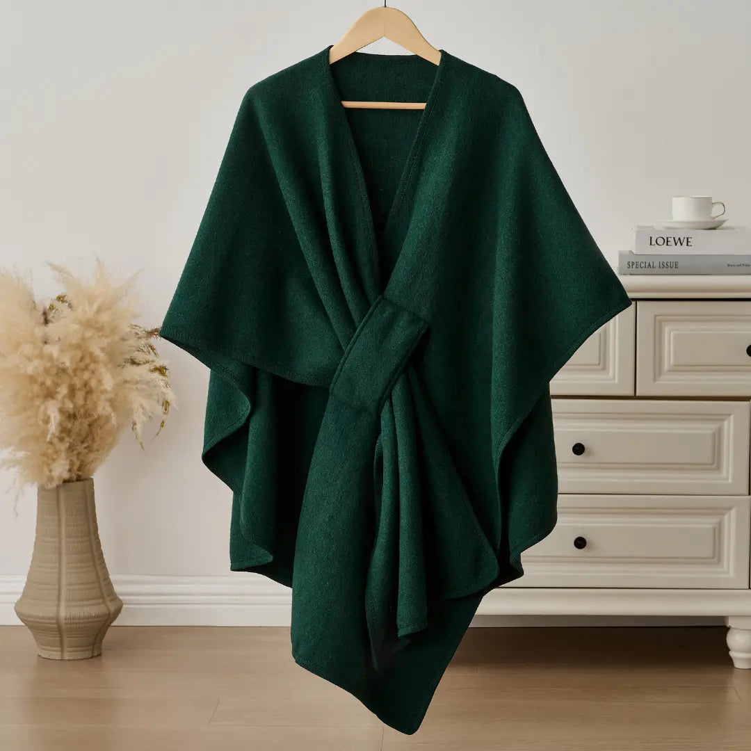 The Fleece Drape Shawl