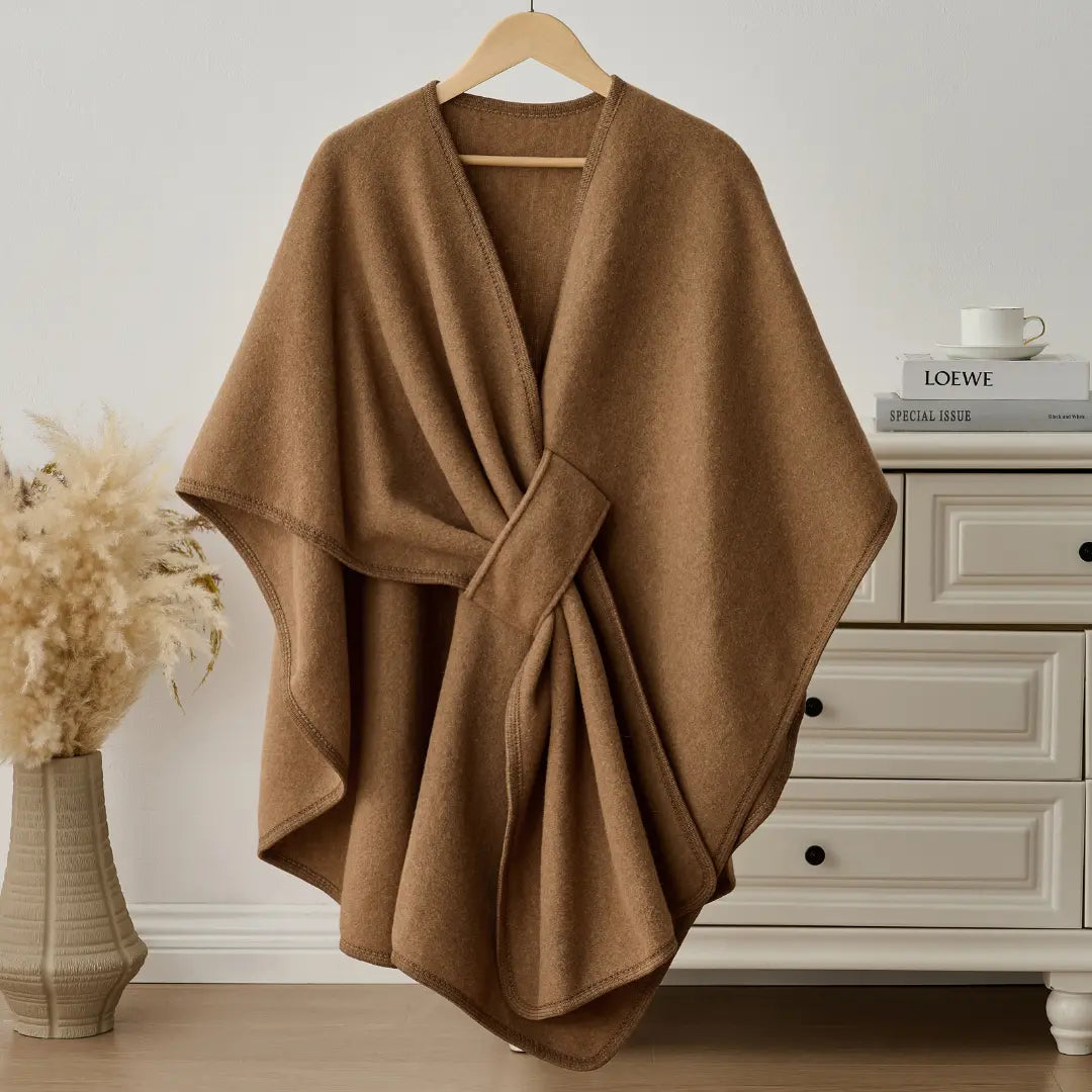 The Fleece Drape Shawl