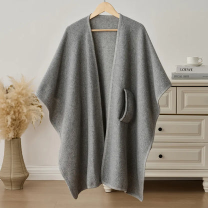 The Fleece Drape Shawl