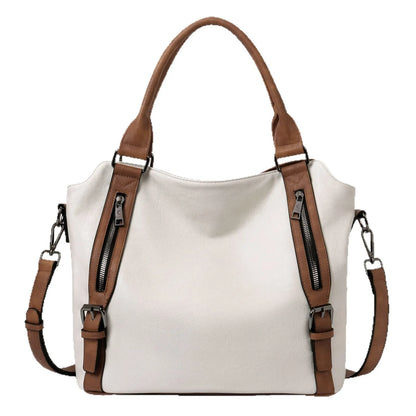 👜CLUCI Vegan Leather Large Handbags Tote Purse Shoulder Bag with Adjustable Strap