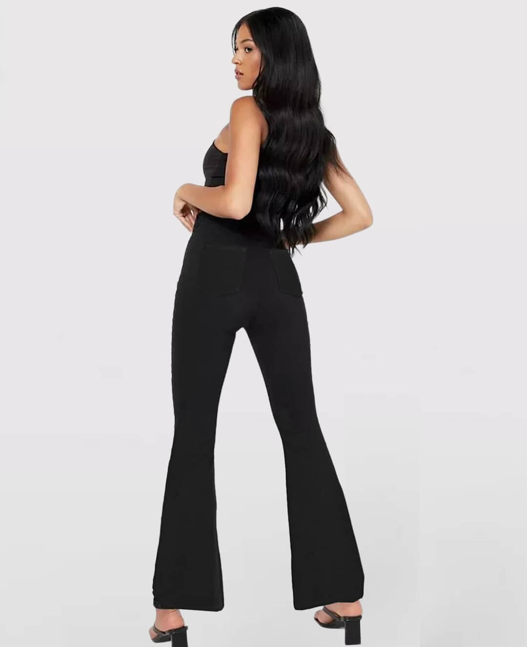 Jeans High Waisted Crossover