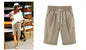 Women's Casual Soft Solid Drawstring Shorts Plus Size Ten Color