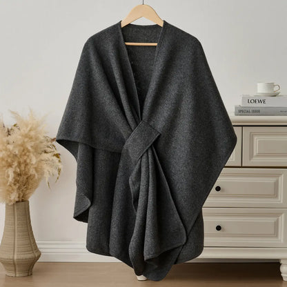 The Fleece Drape Shawl