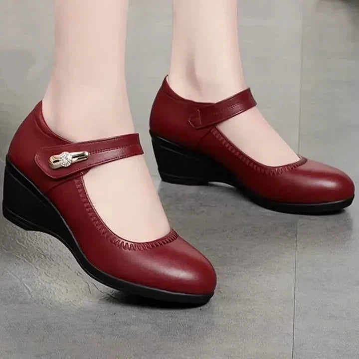 Aure Paris– Elegant Mid-Heel Comfort Shoes