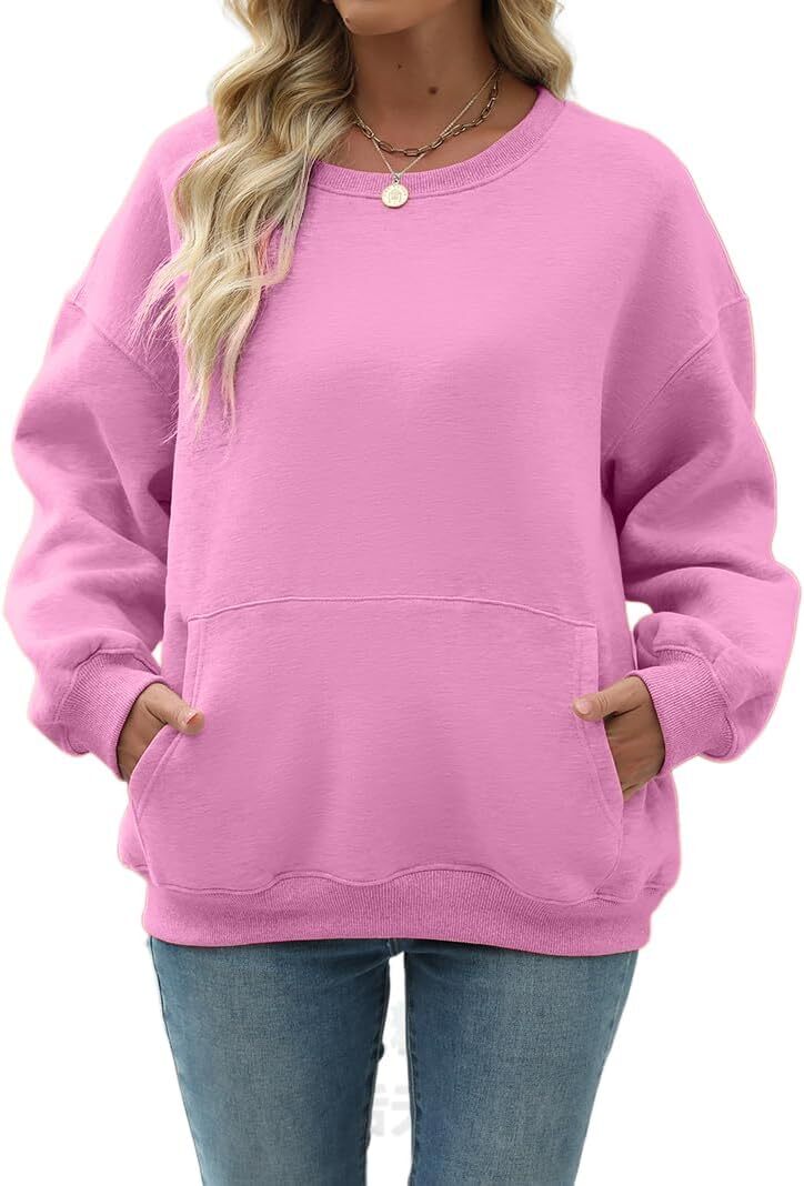 Womens Long Sleeve Sweatshirt with Pocket