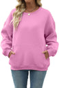 Womens Long Sleeve Sweatshirt with Pocket