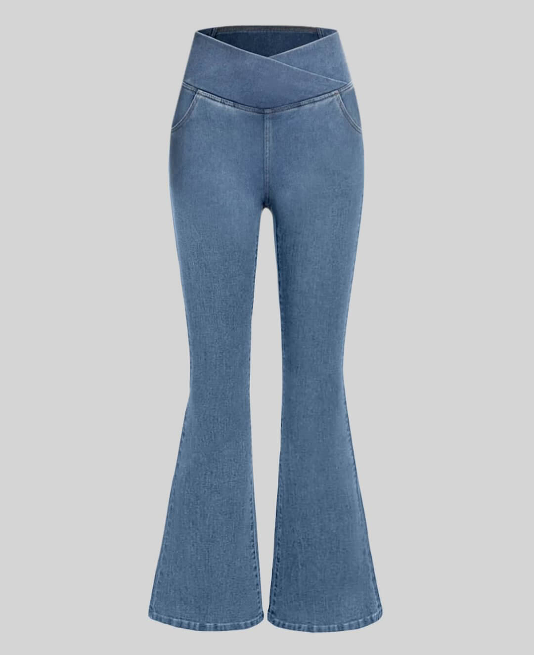 Jeans High Waisted Crossover