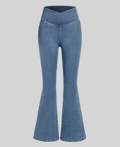 Jeans High Waisted Crossover