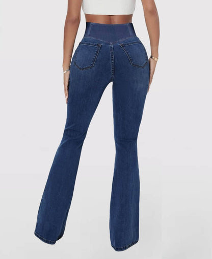 Jeans High Waisted Crossover
