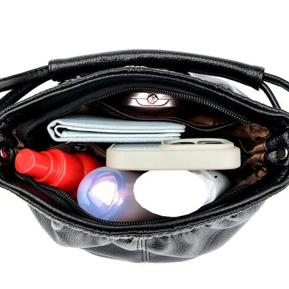 PU Leather Small Shoulder Bag – Casual Crossbody Purse for Women