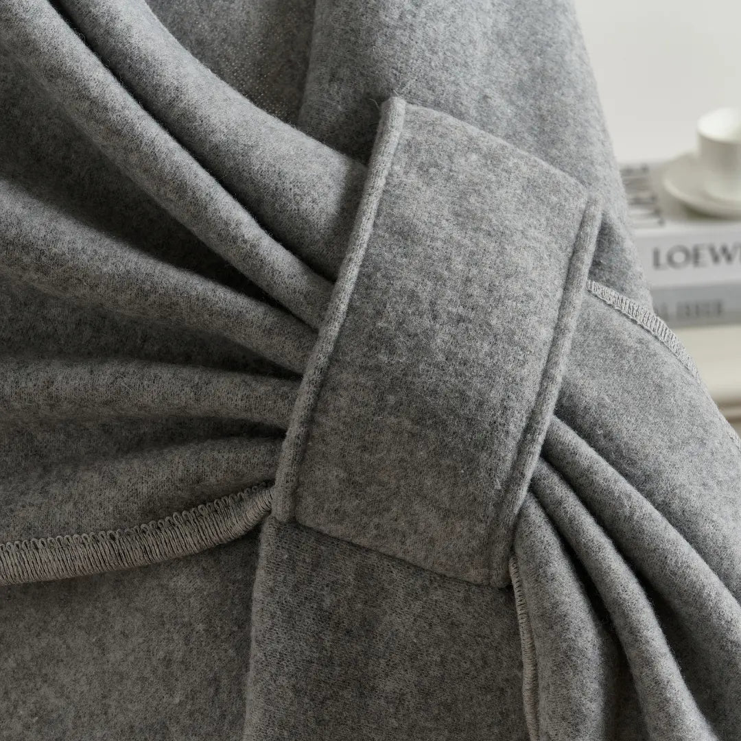 The Fleece Drape Shawl