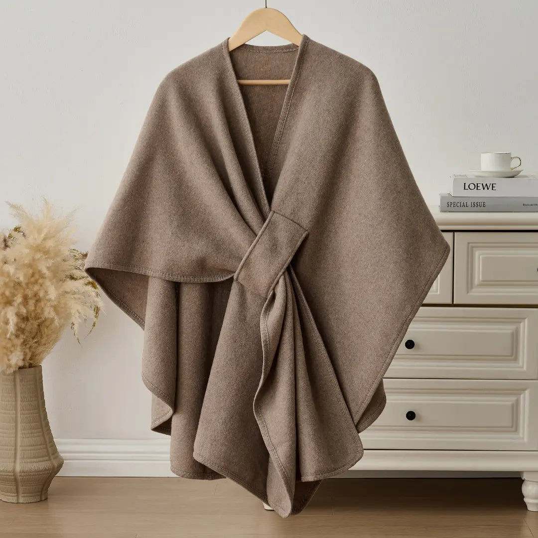 The Fleece Drape Shawl
