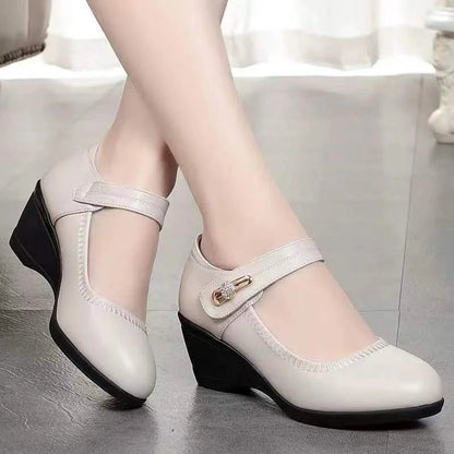 Aure Paris– Elegant Mid-Heel Comfort Shoes