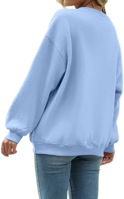 Womens Long Sleeve Sweatshirt with Pocket