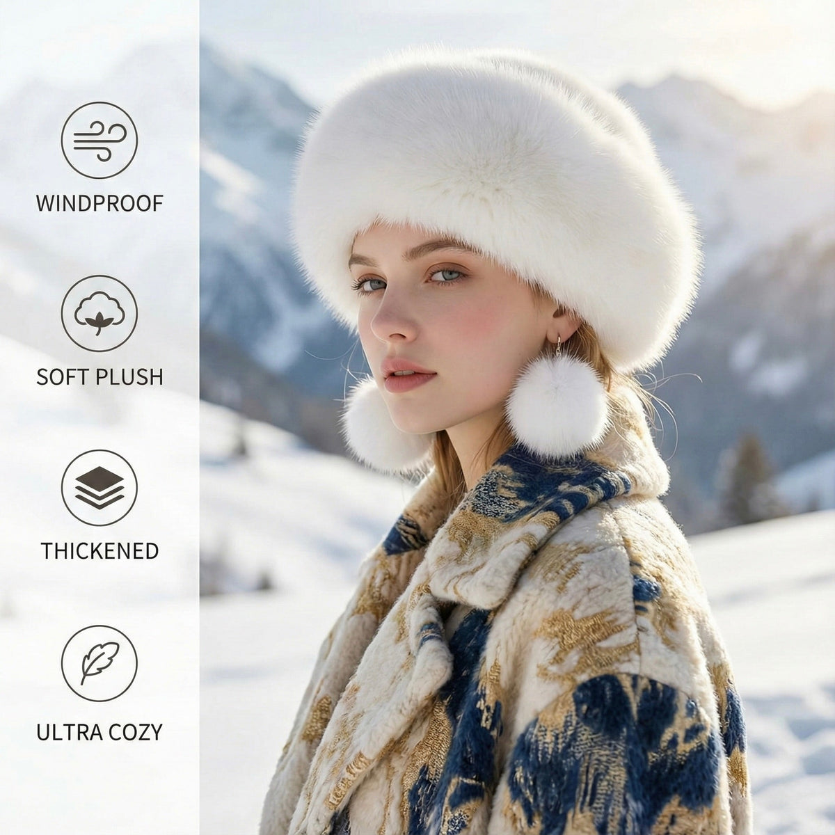 Aure Paris Winter Woolly Beret (LIMITED EDITION)