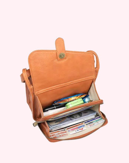 Hot Sales Multifunction Crossbody Leather Bag