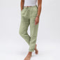 40% OFF🏖️Women's Elastic Waist Cotton Linen Casual Pants