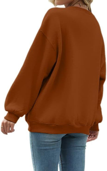 Womens Long Sleeve Sweatshirt with Pocket