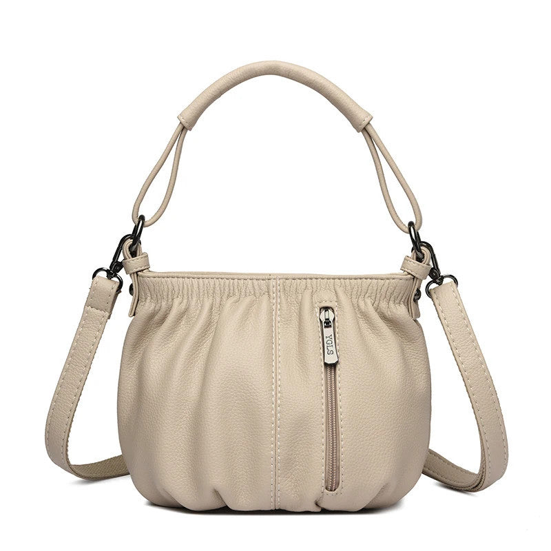 PU Leather Small Shoulder Bag – Casual Crossbody Purse for Women