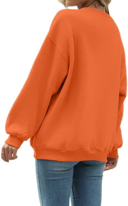 Womens Long Sleeve Sweatshirt with Pocket