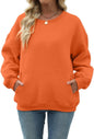 Womens Long Sleeve Sweatshirt with Pocket