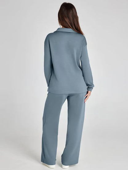 Travel Sets for Women 2 Piece Sets Outfits Casual Long Sleeve Sweatsuits