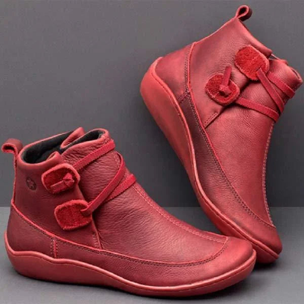 Women'S Vintage Casual Short Ankle Boots(🔥BUY 2 FREE SHIPPING🔥)