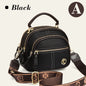 Multi-Pocket Crossbody Bag with Adjustable Wide Strap
