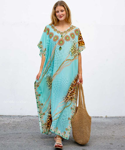 Loose, casual Caftan - Aure Paris