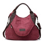 Large Casual Canvas Tote Shoulder Bag