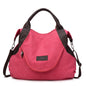 Large Casual Canvas Tote Shoulder Bag