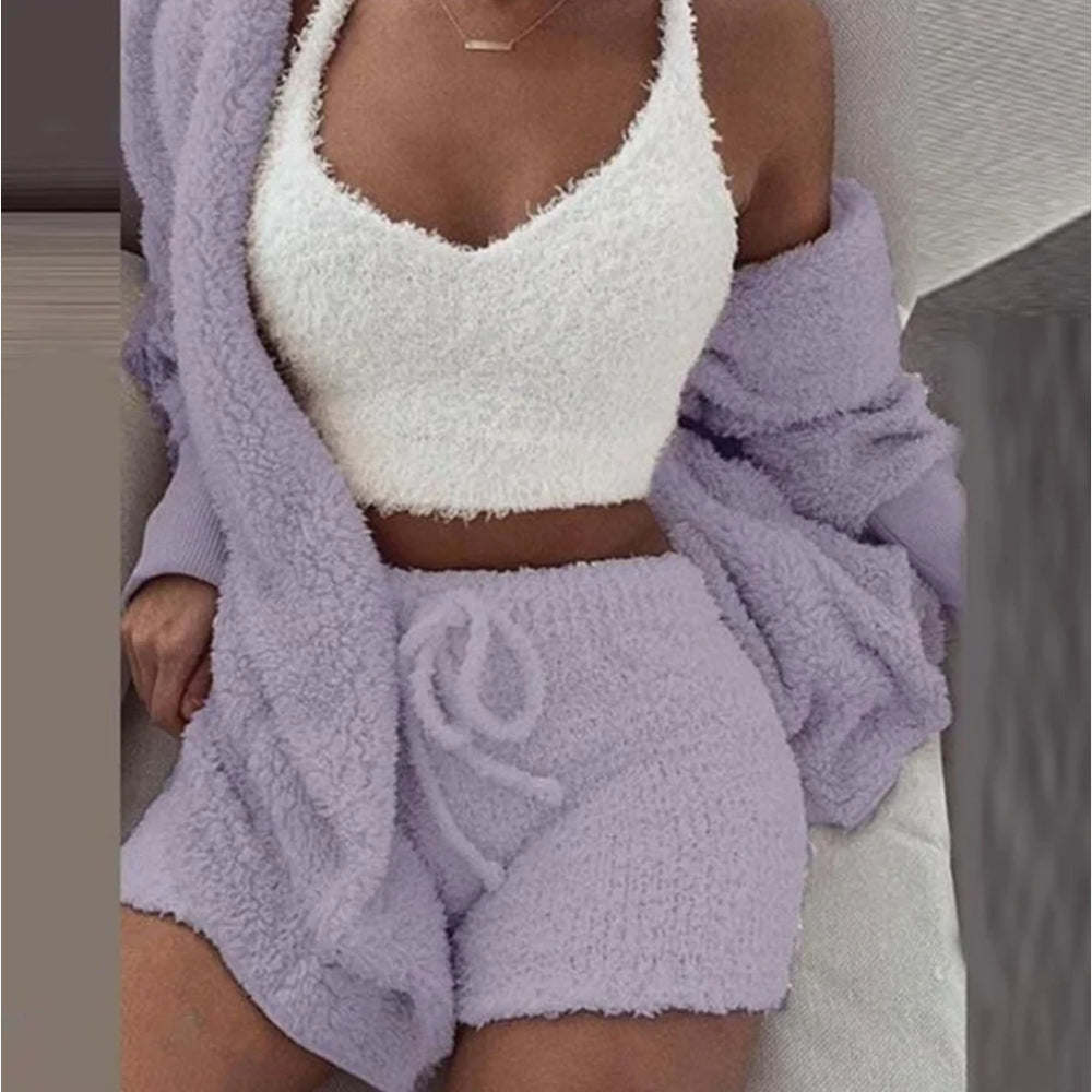 Elegant Cozy Knit Matching Set